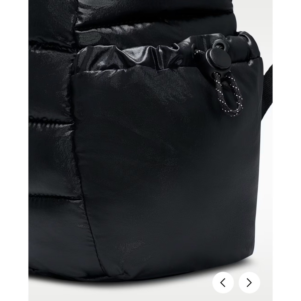 Nike Sportswear Puffle Backpack 9L Women's Casual Lifestyle Bag Black - Picture 7 of 8